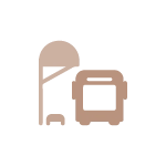 immagine fermata dell'autobus a pochi passi